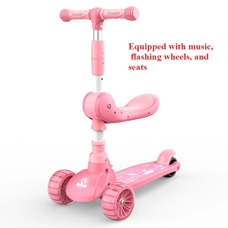 Sparkesykler - Scooter with Music and Flashing Wheels